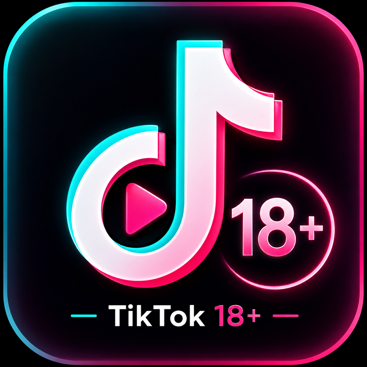 TikTok 18+ アイコン